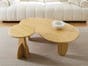 Zephyr Coffee Table, Wheat