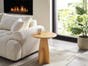 Zephyr Side Table, Wheat