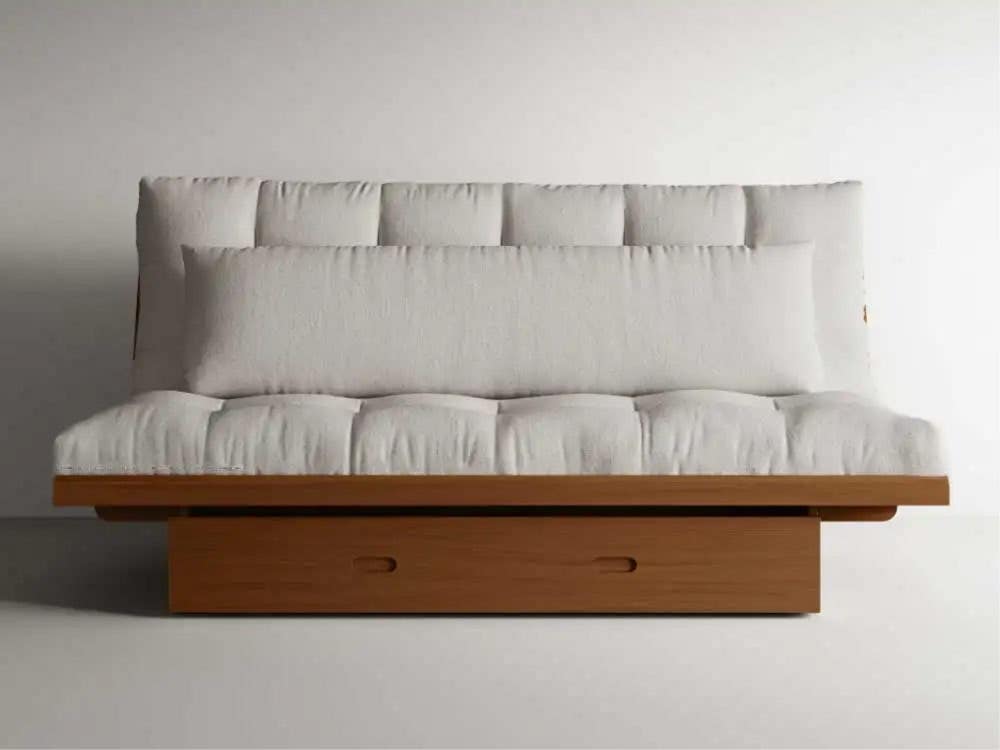 The Futon Shop /Okinawa-Bi-Fold-Wood-