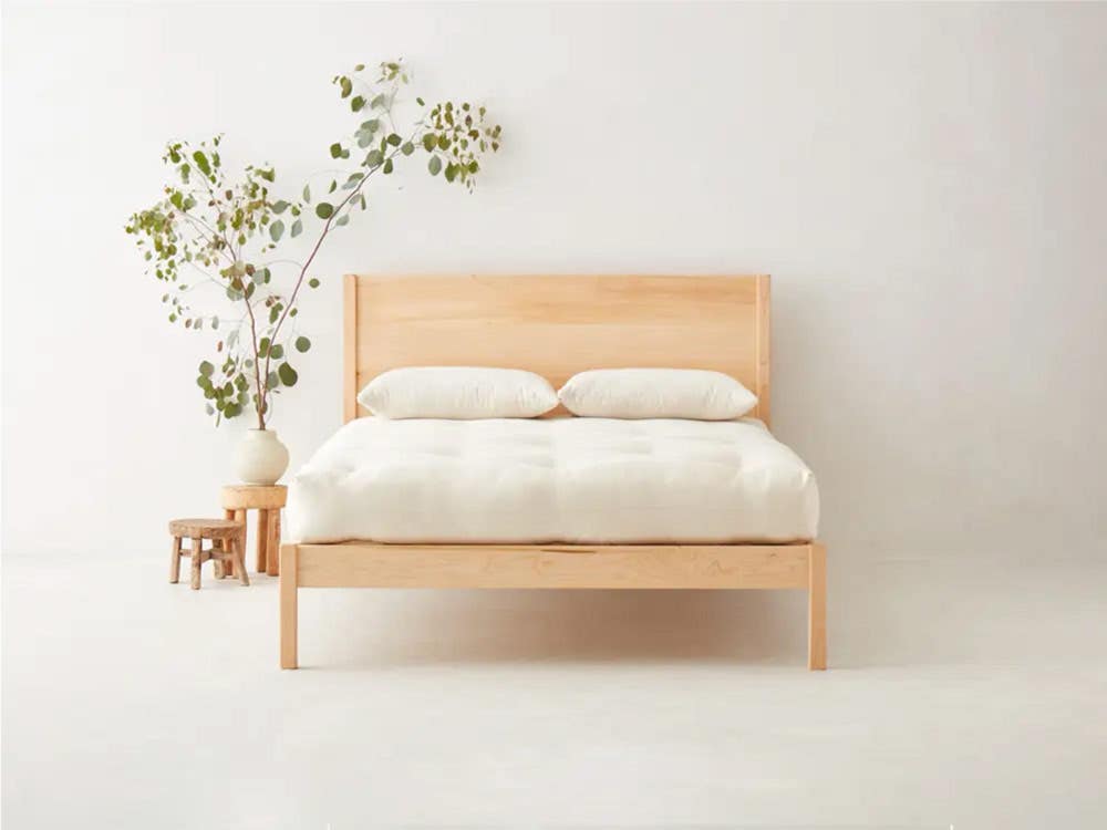 The Futon Shop loft-natural-wood-platfrom