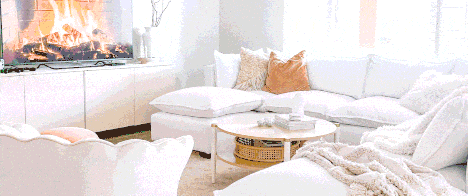 7 Piece Sofa Modular Sectional Animation