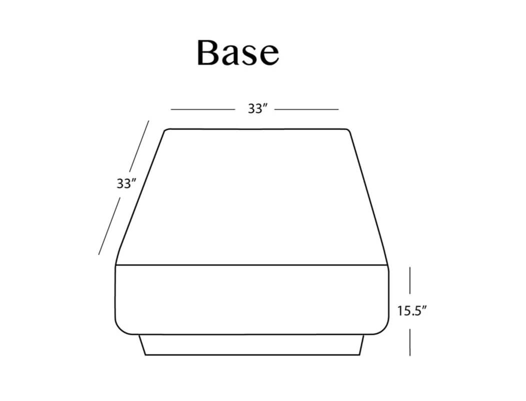 base modular ottoman