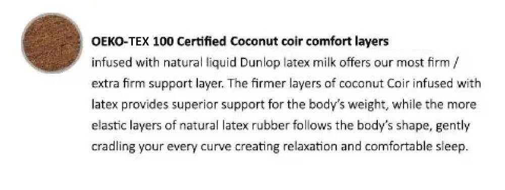 Coirpad Coconut Coir Mattress Pad Bed Rug