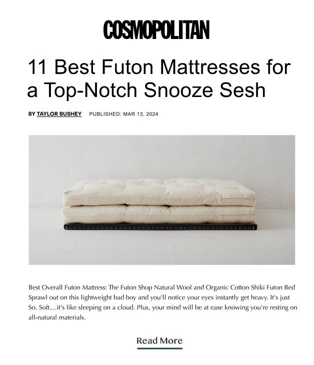 Best overall futon mattress