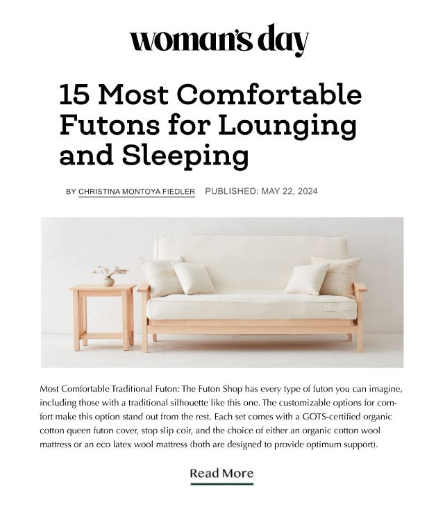 Most Comfortable Traditional Futon