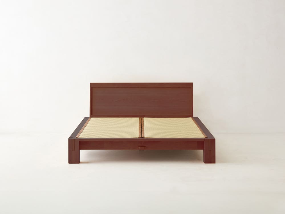 Tatami solid headboard mahogany