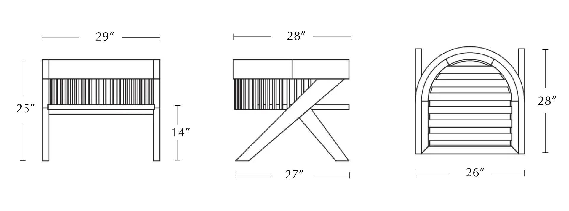 atalntic outdoor chair