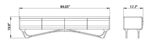 Uniqa Antoni Lowboard 2000