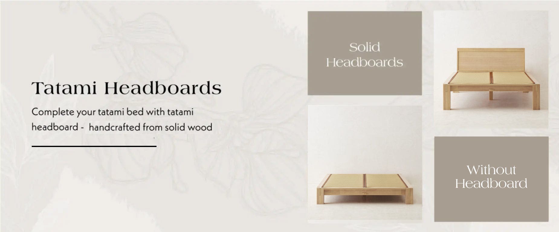 Tatami bed