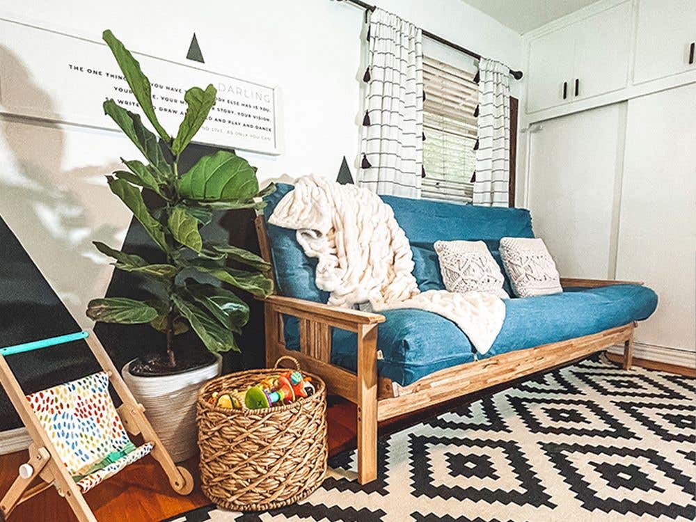 Soho Honey Oak Double Futon Set Design