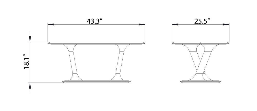 uniqa coffee table
