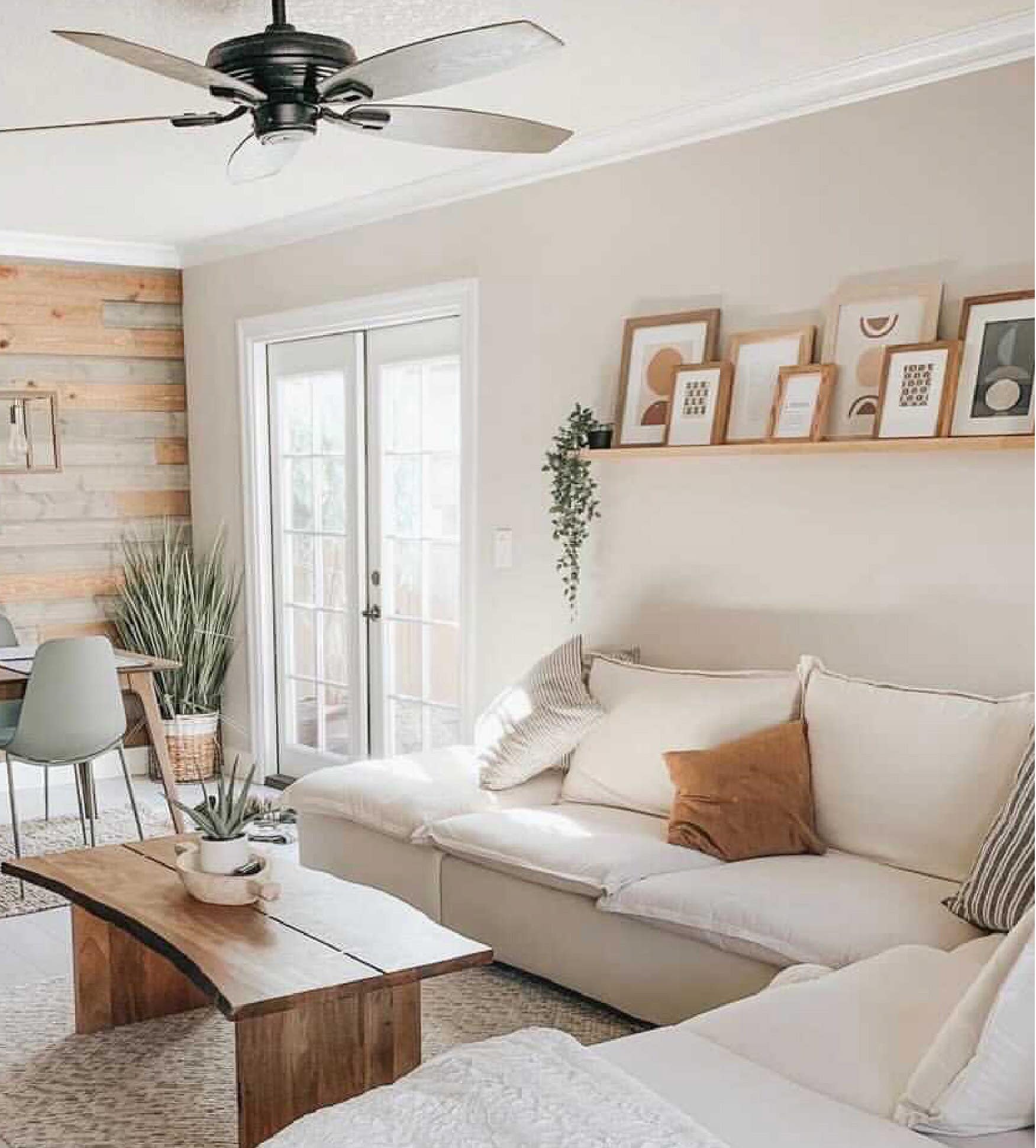 Armless Loveseat Fabric Details