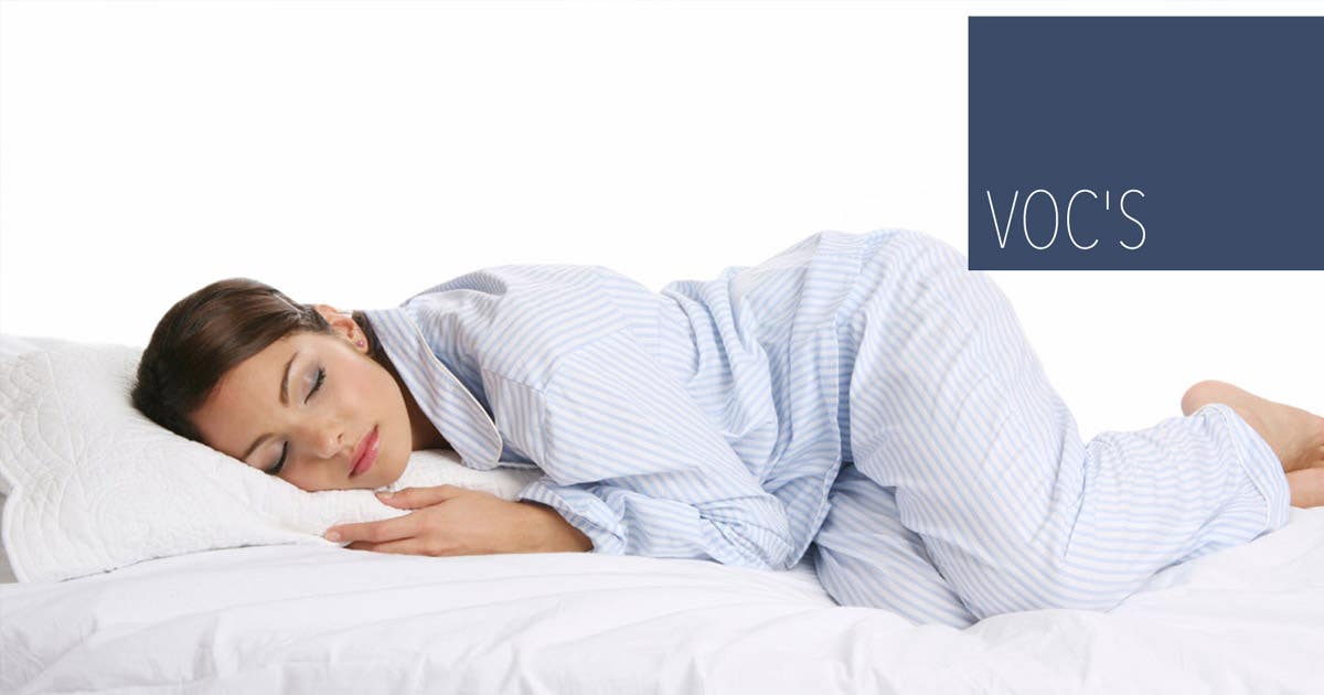 What are VOC's and why should you sleep on a mattress with the lowest levels