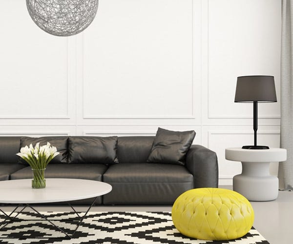 White Leather Futon vs. Black Leather Futon