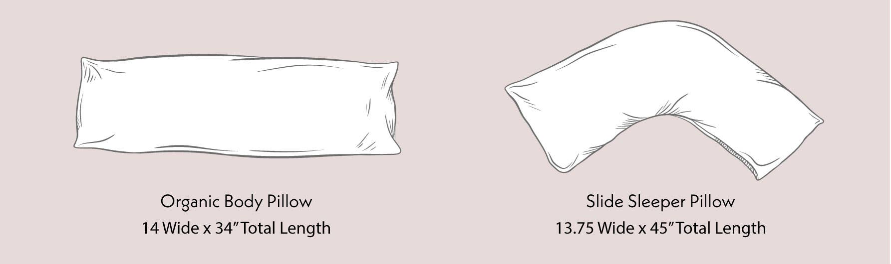 bed pillow sizes