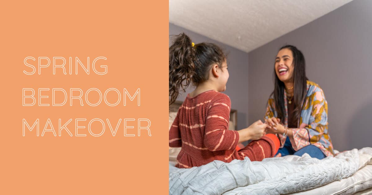 Spring Bedroom Makeover: Kids Bedroom Inspiration