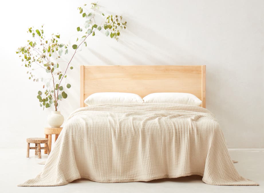 Natural bed frame