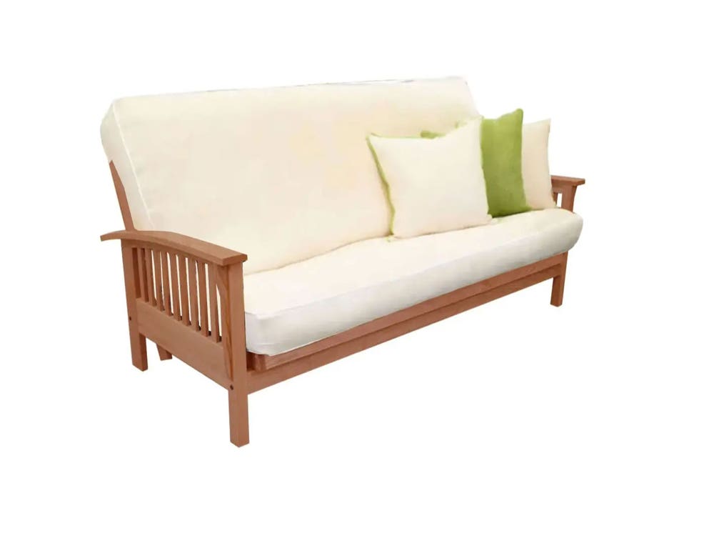 amish futon frame wood finishes bent ch