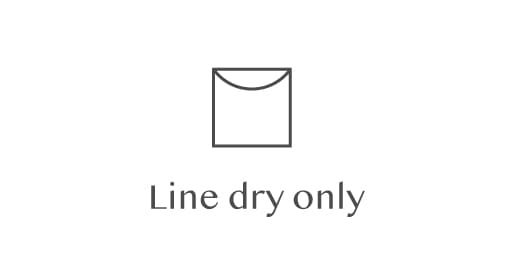 Line Dry Only