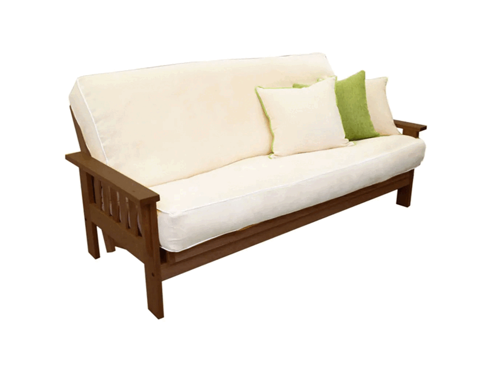 amish futon frame_flat_walnut