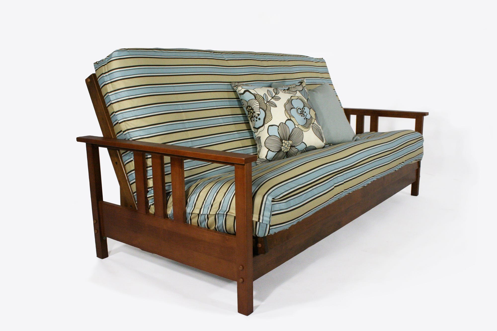 Durango Warm Cherry Wall Hugger Futon Frame