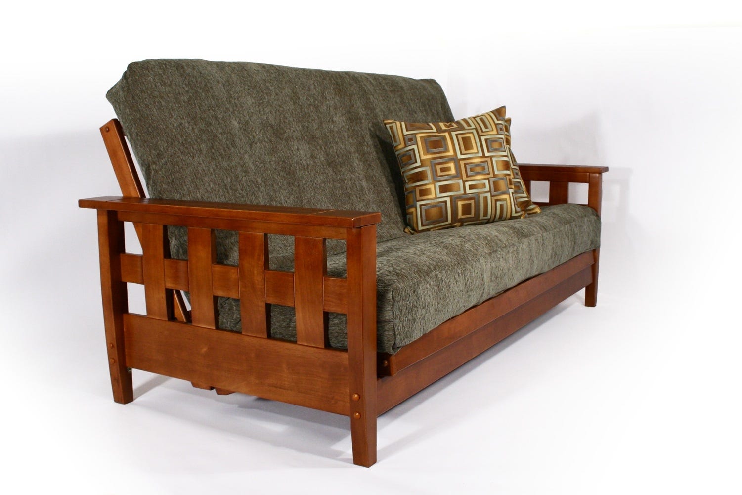 Lambton Warm Cherry Futon Frame