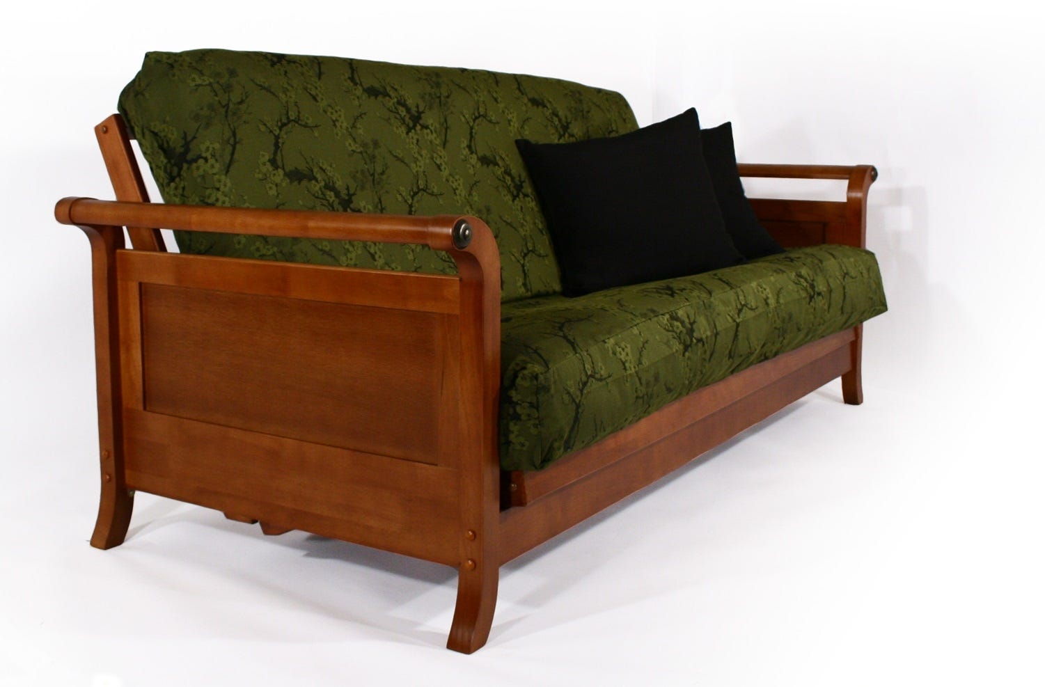 Lexington Warm Cherry Futon Sofabed