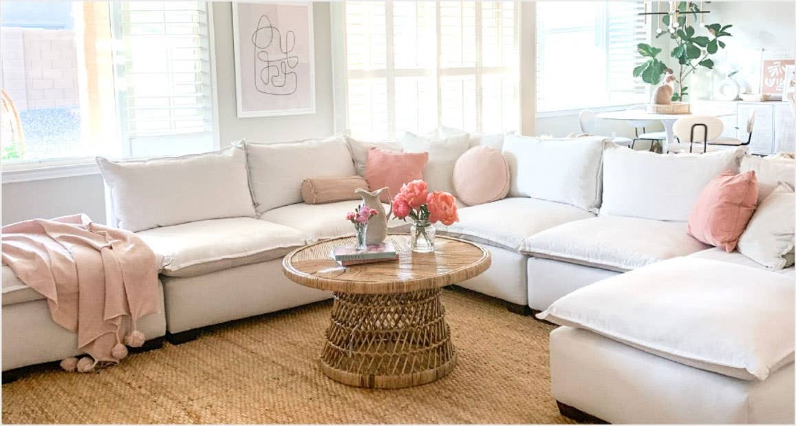 7 Piece Sofa Modular Sectional Setup